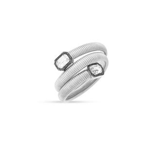 $78Nwt VINCE Camuto Crystal Accented Coil Bracelet